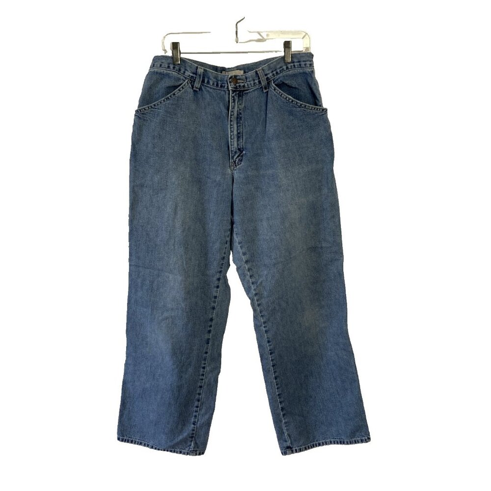 J.Crew Jeans Vintage Straight Blue Women’s Size 14 Y2K Carpenter painter
